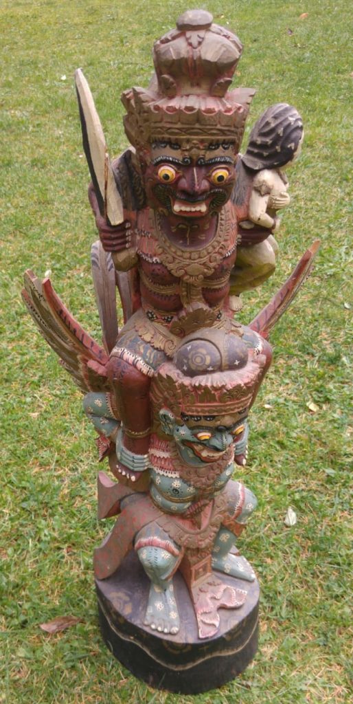 Sculpture Garuda, provenance d'Indonésie début 20e siècle